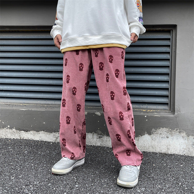 Men Baggy Sweatpants Male Loose Trousers