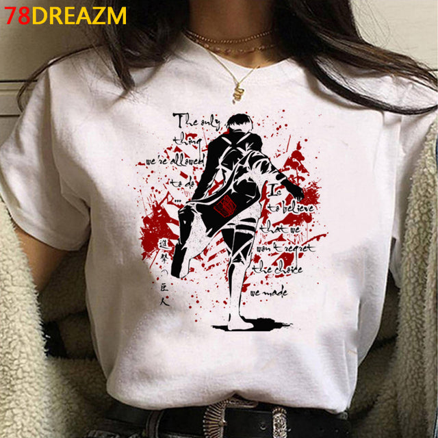 Anime T Shirt Men- Attack on Titan The Final Season