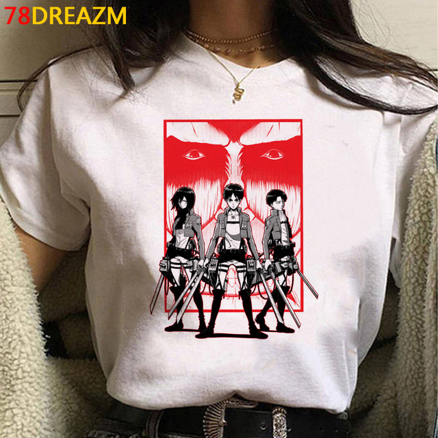Anime T Shirt Men- Attack on Titan The Final Season