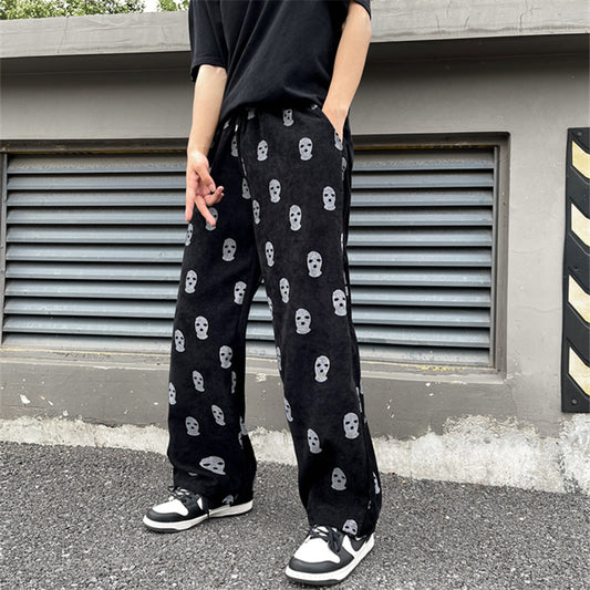Men Baggy Sweatpants Male Loose Trousers
