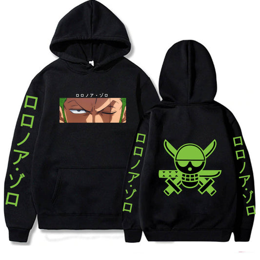 Hoodie, Anime, One Piece, Zoro