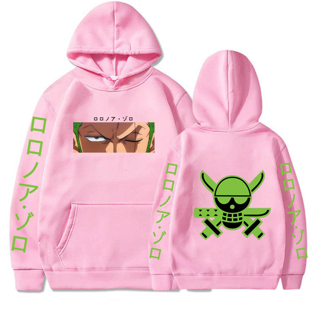 Hoodie, Anime, One Piece, Zoro