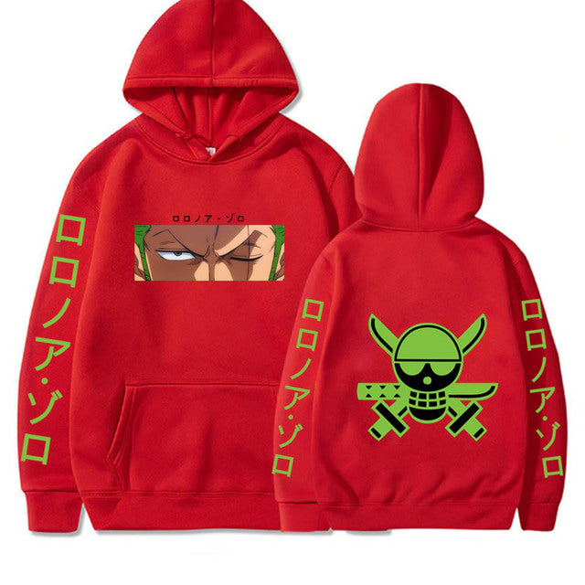 Hoodie, Anime, One Piece, Zoro
