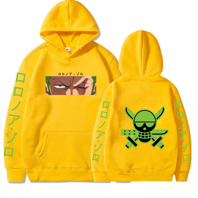 Hoodie, Anime, One Piece, Zoro