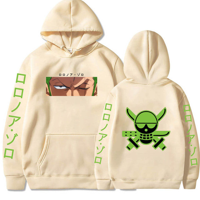 Hoodie, Anime, One Piece, Zoro
