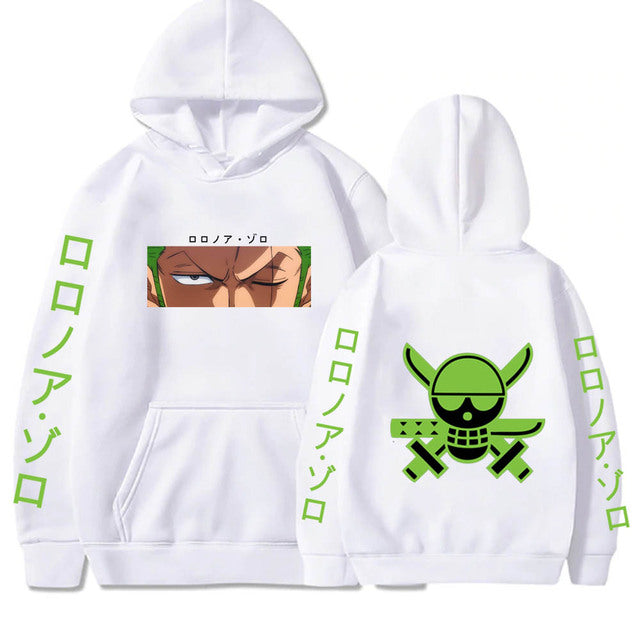 Hoodie, Anime, One Piece, Zoro